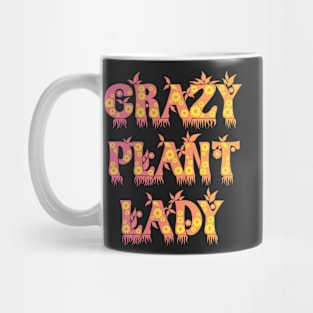 Retro Text Design for Plant Lover Mug